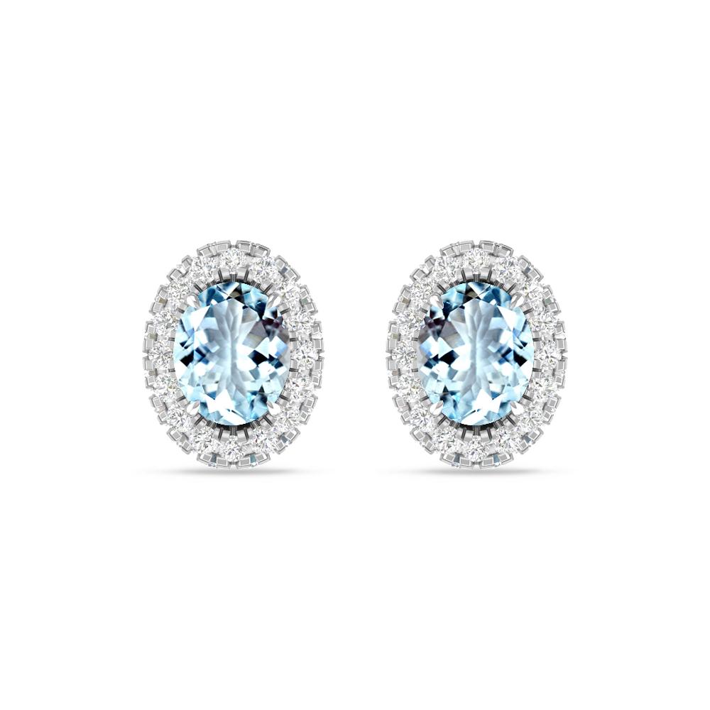 White Gold - Aquamarine