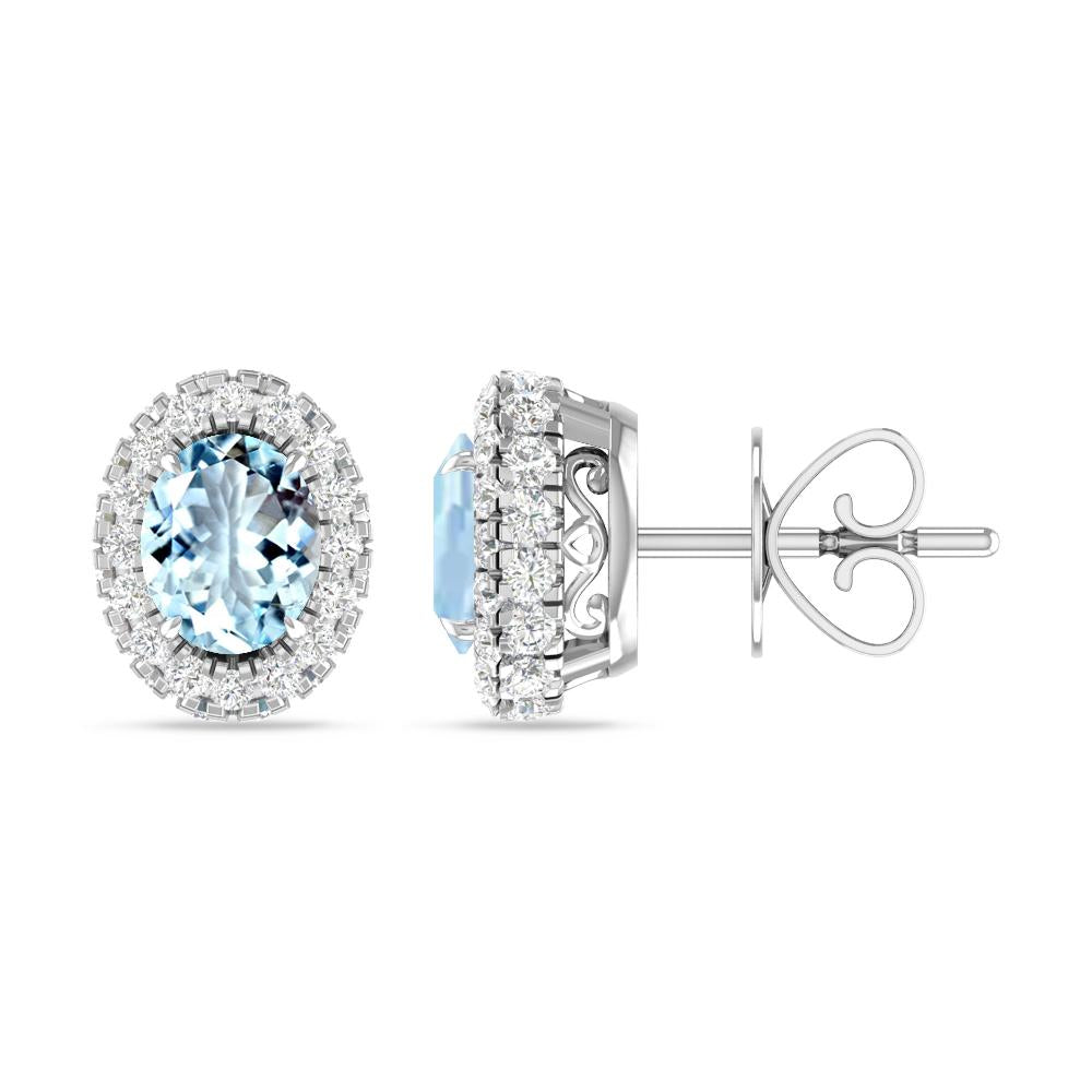White Gold - Aquamarine