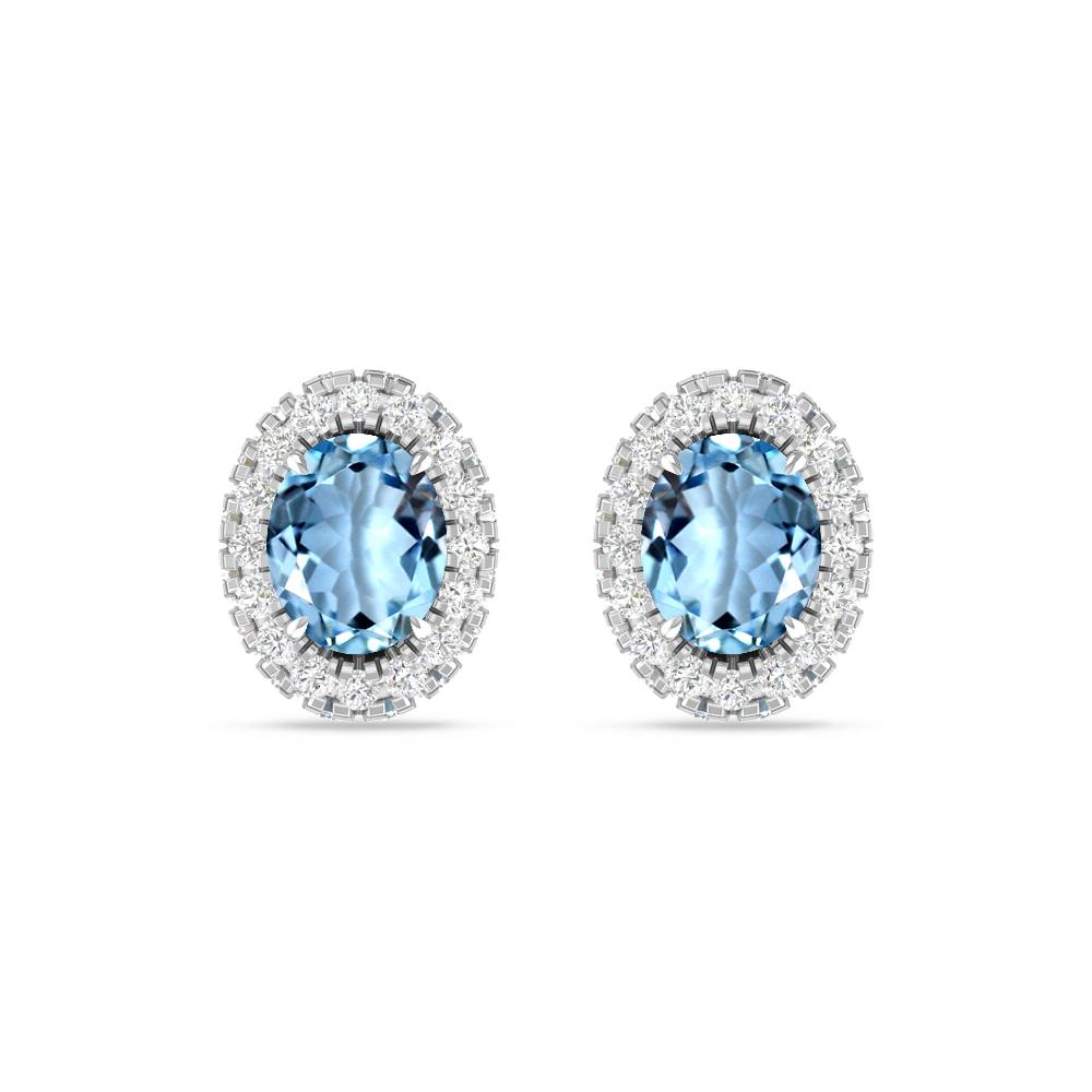 White Gold - Aquamarine
