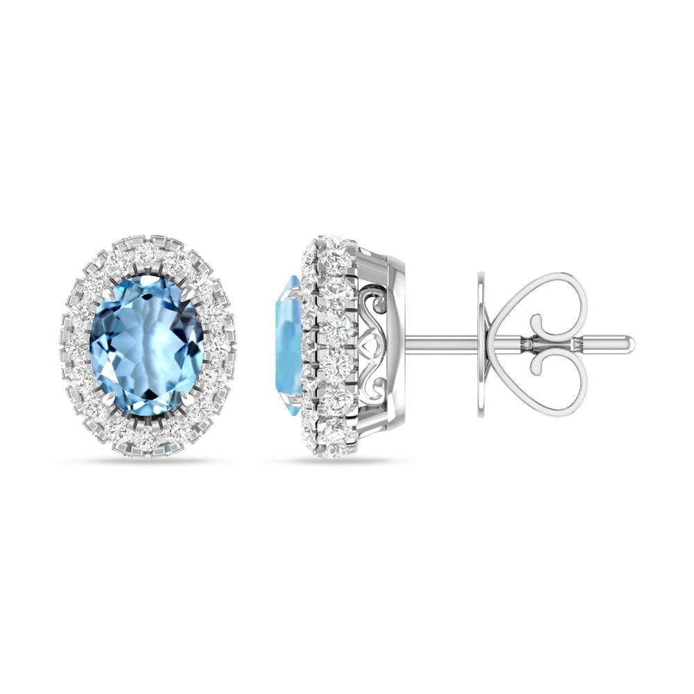 White Gold - Aquamarine