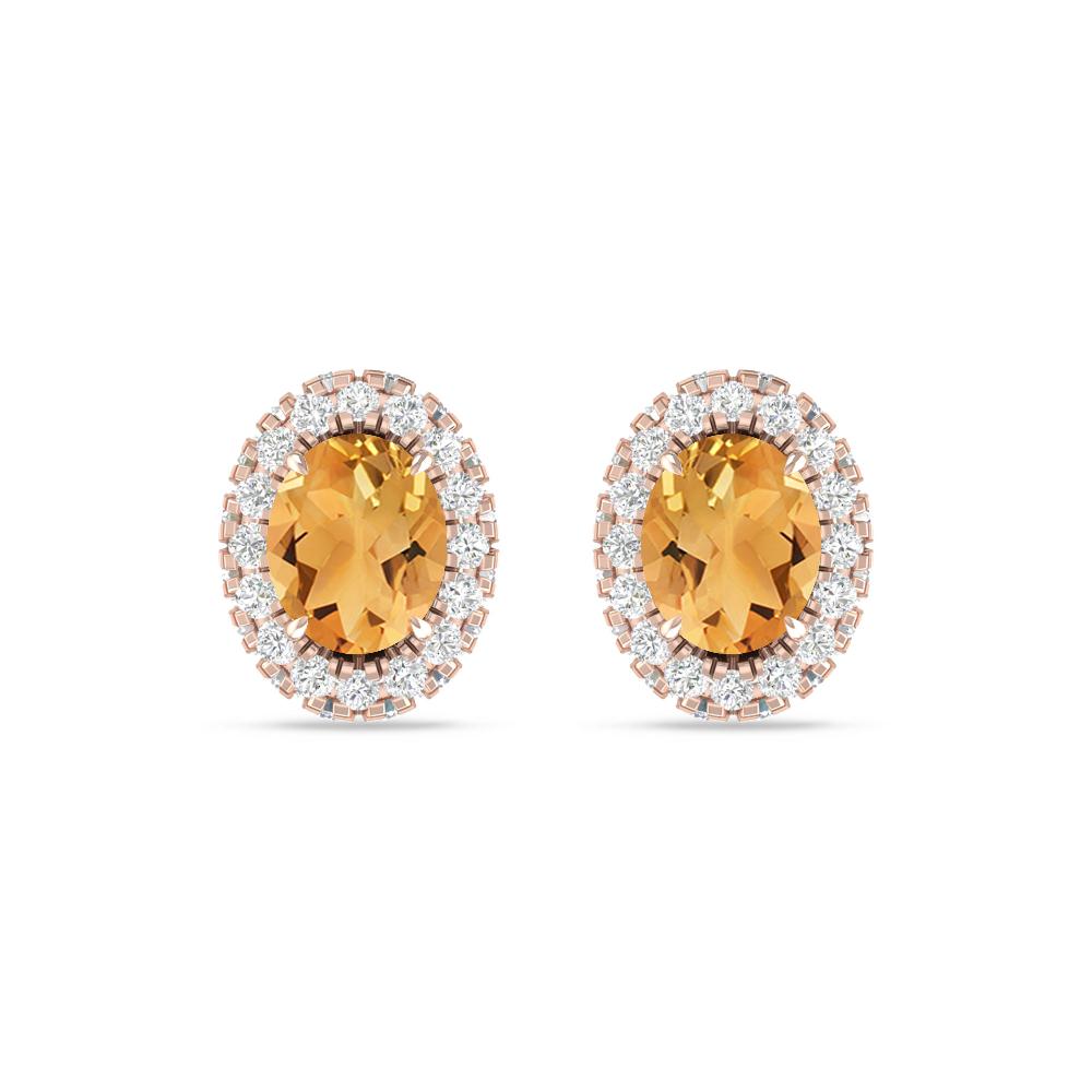 Rose Gold - Citrine