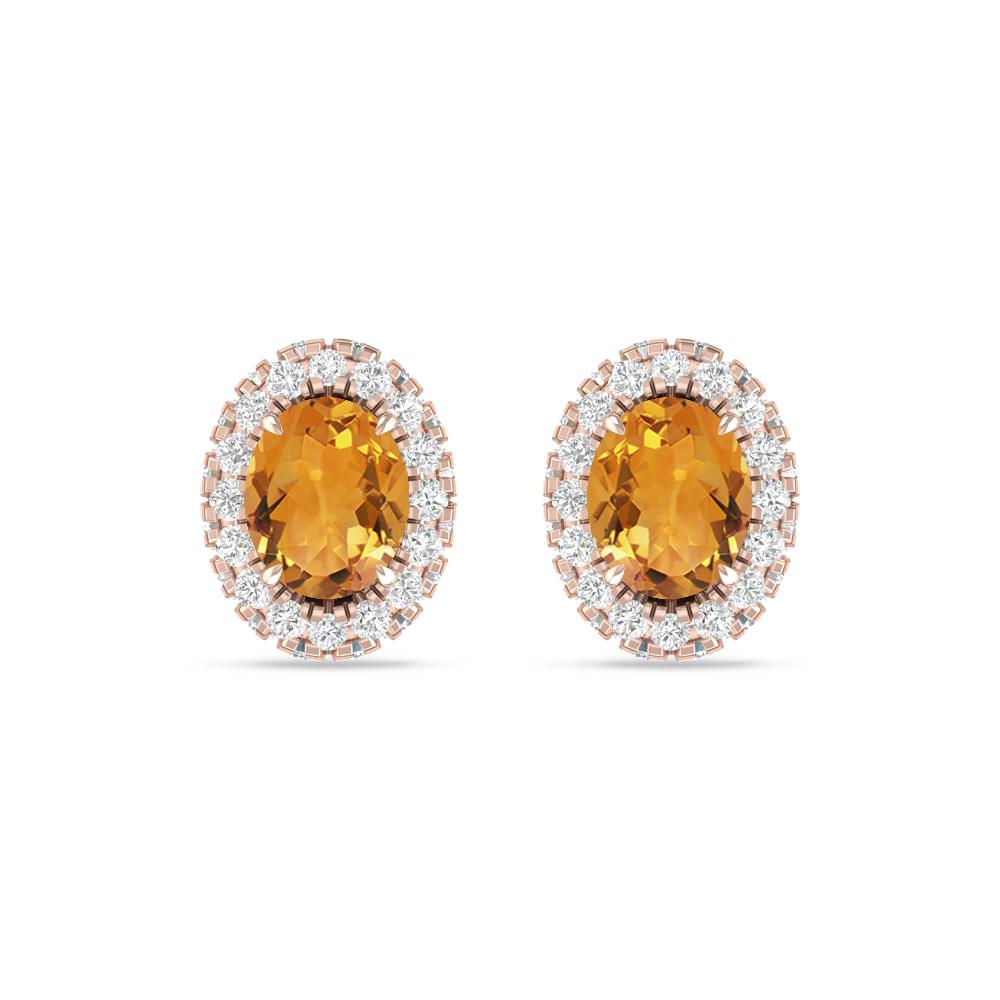 Rose Gold - Citrine