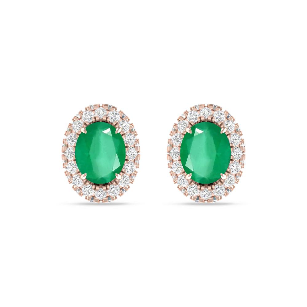 Rose Gold - Emerald