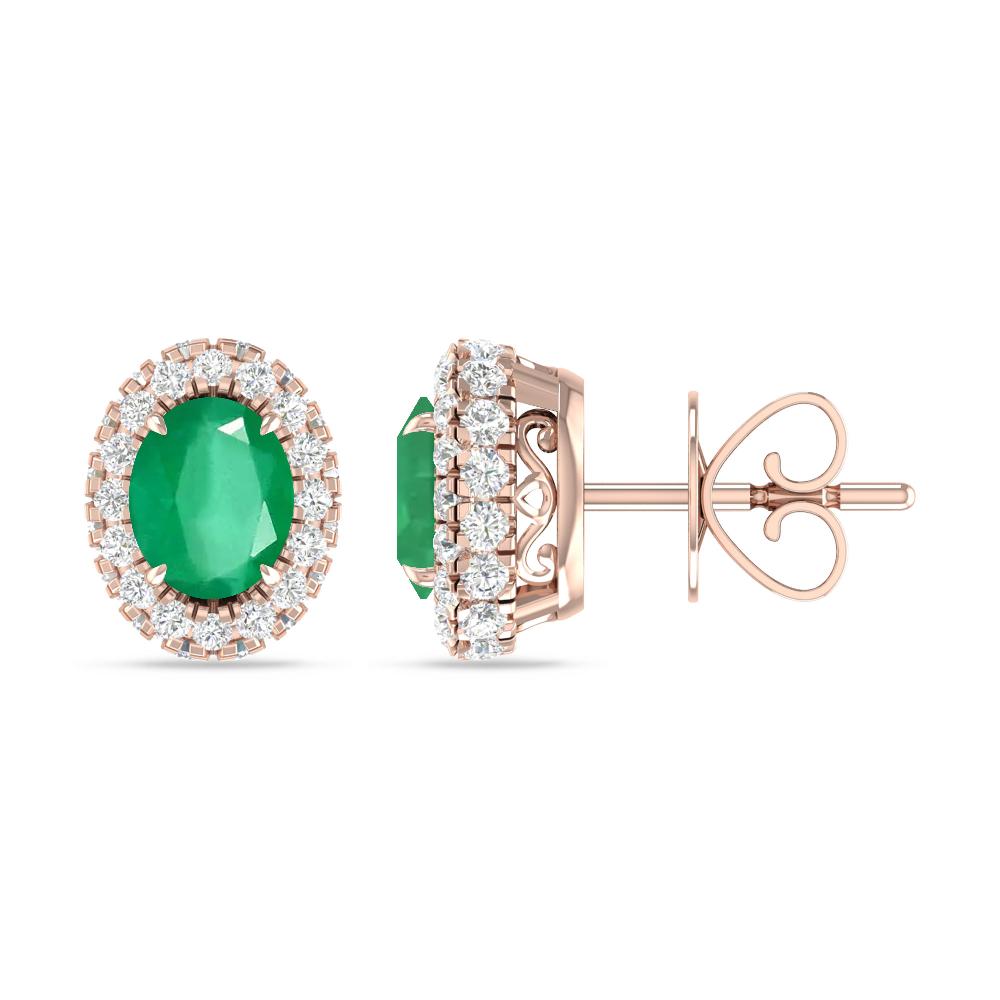 Rose Gold - Emerald