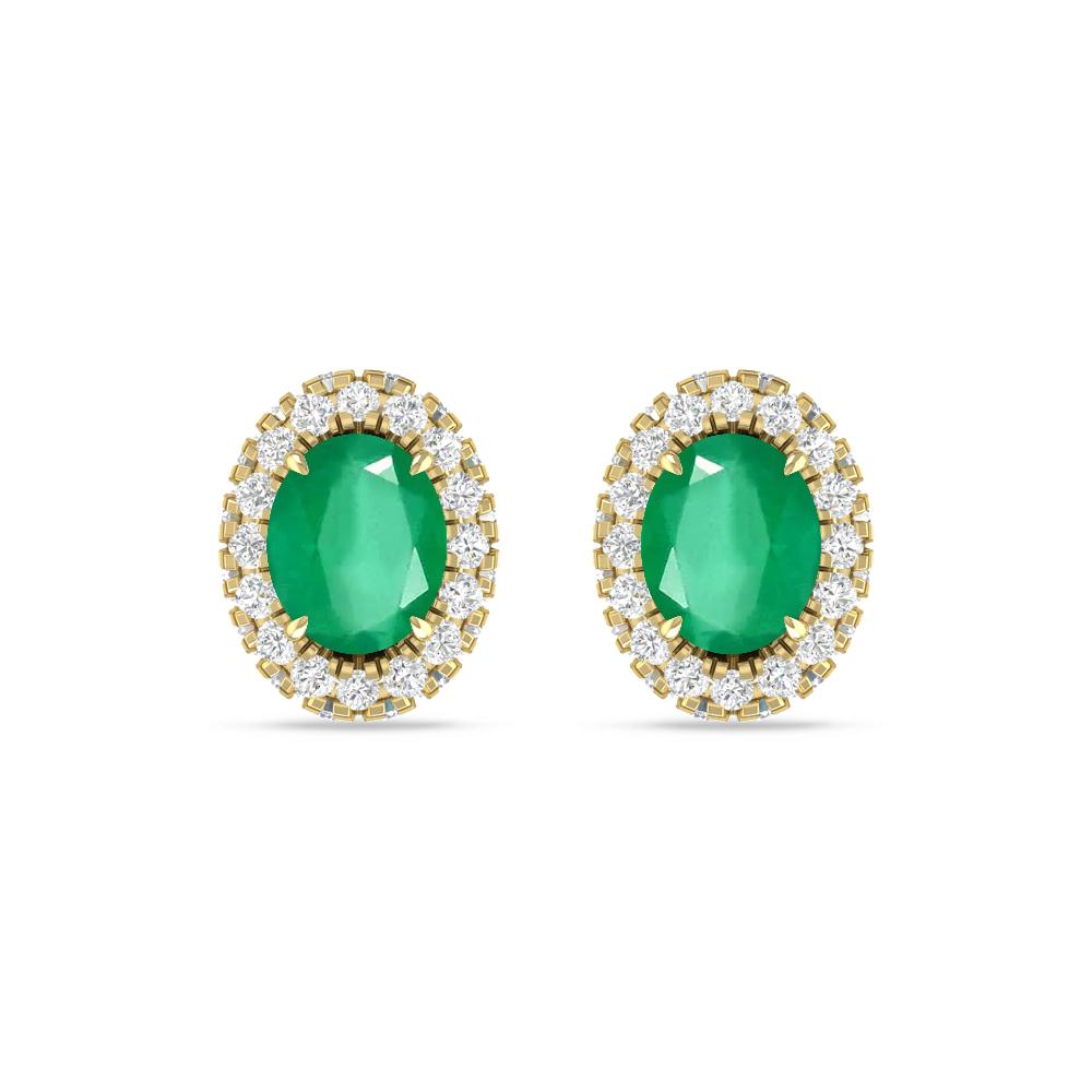 Yellow Gold - Emerald