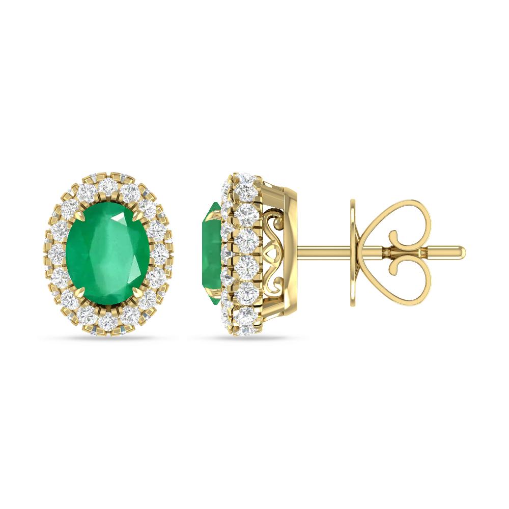 Yellow Gold - Emerald