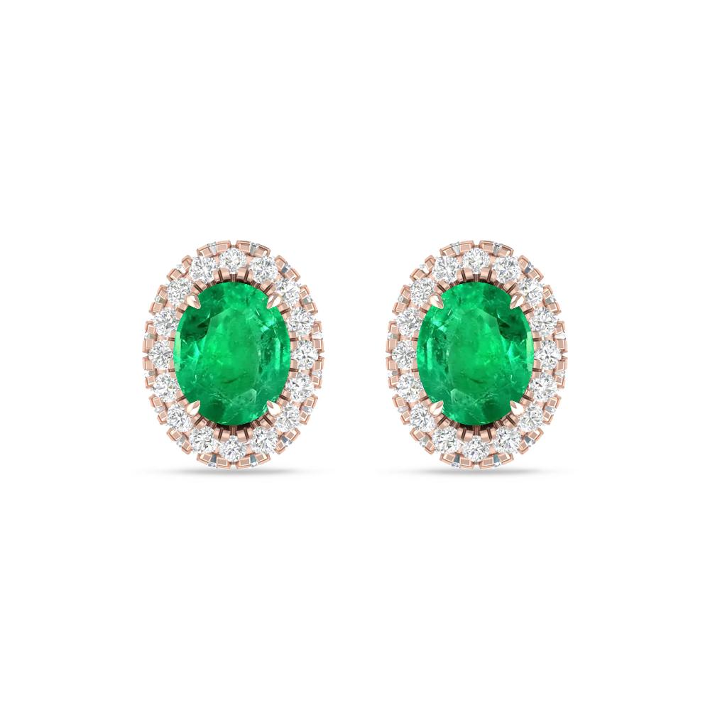 Rose Gold - Emerald