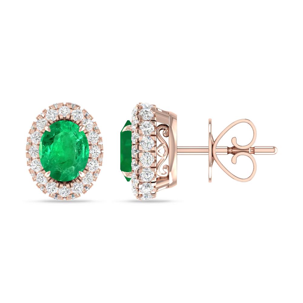 Rose Gold - Emerald