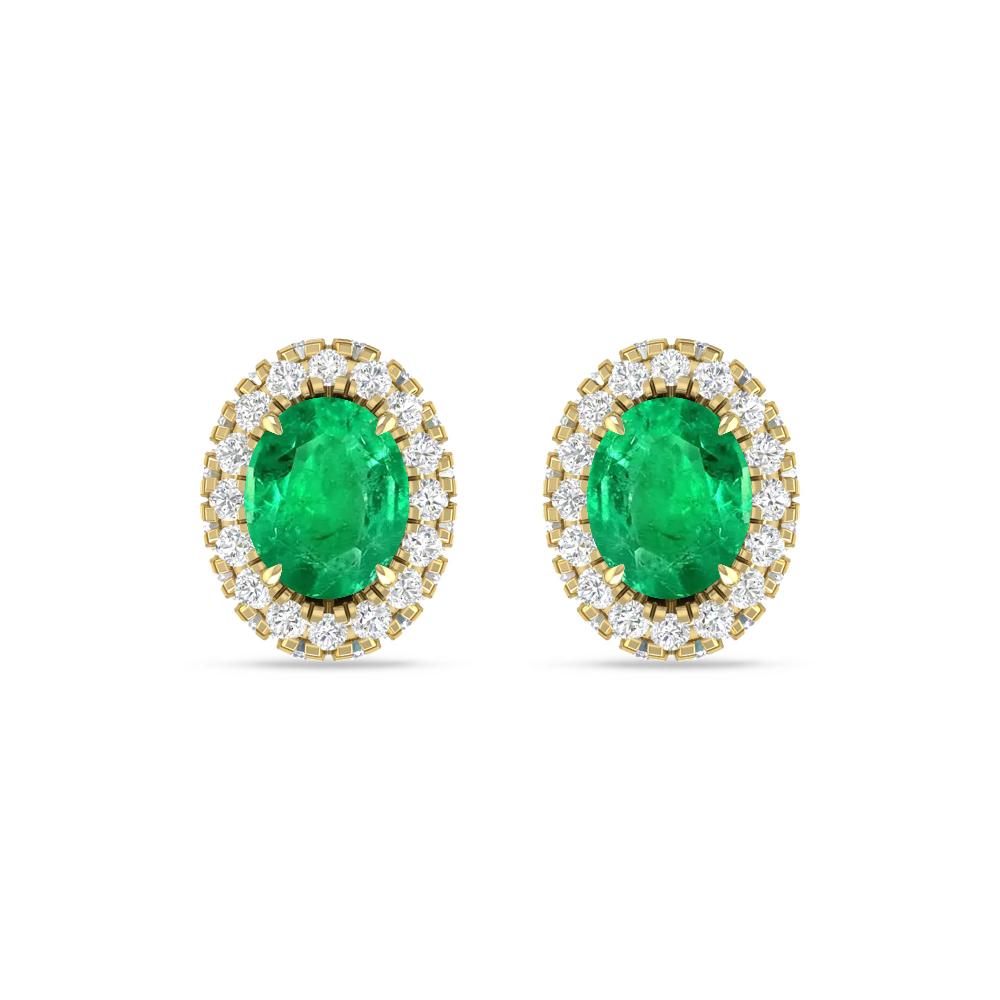 Yellow Gold - Emerald