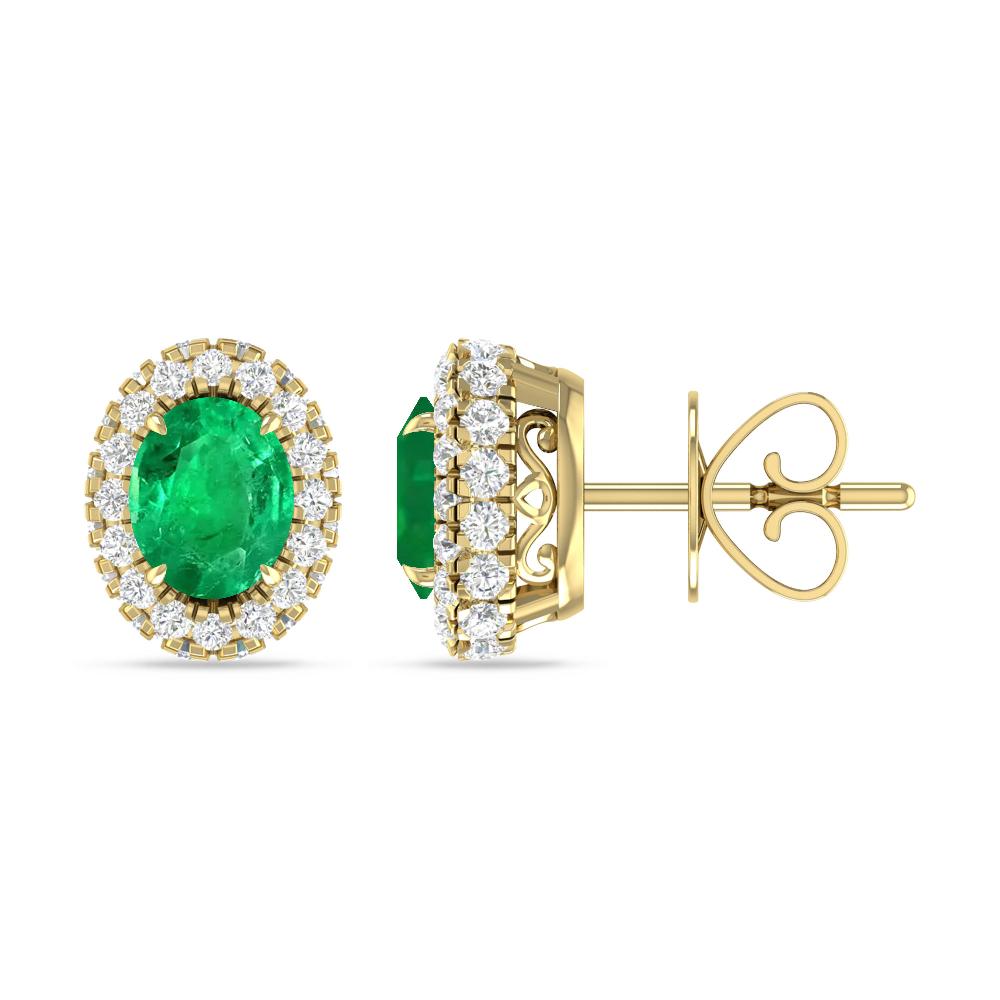 Yellow Gold - Emerald