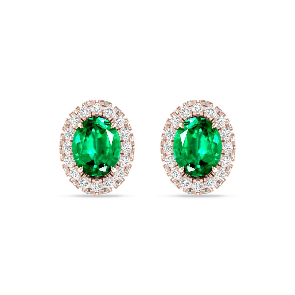 Rose Gold - Emerald