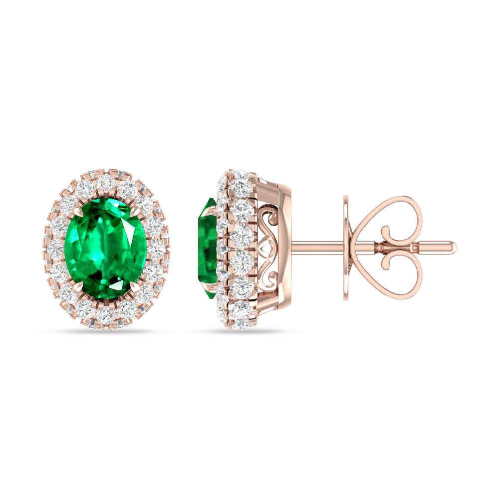 Rose Gold - Emerald