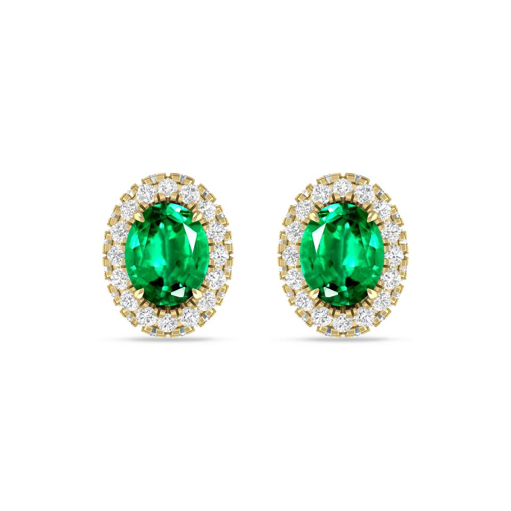 Yellow Gold - Emerald