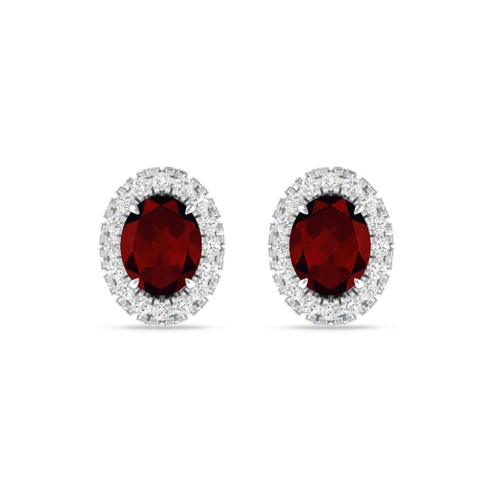 White Gold - Garnet