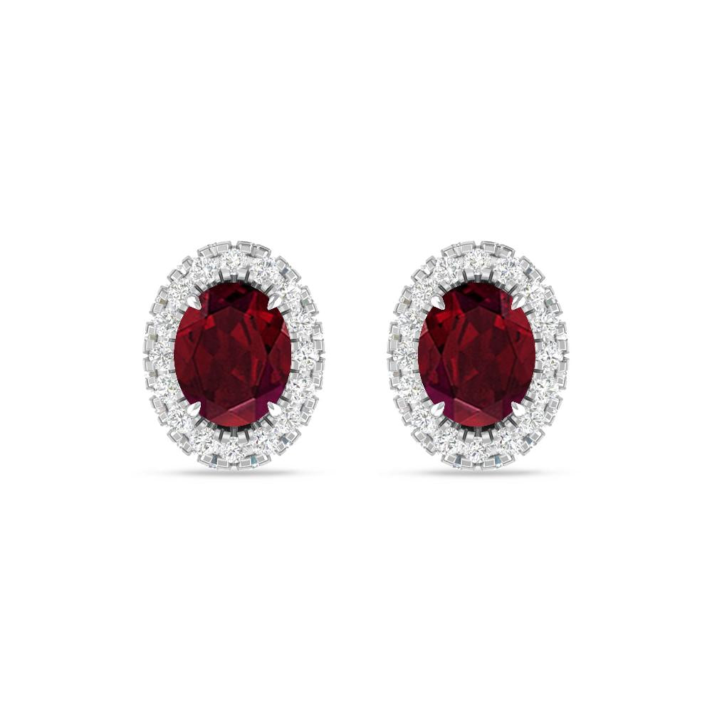 White Gold - Garnet