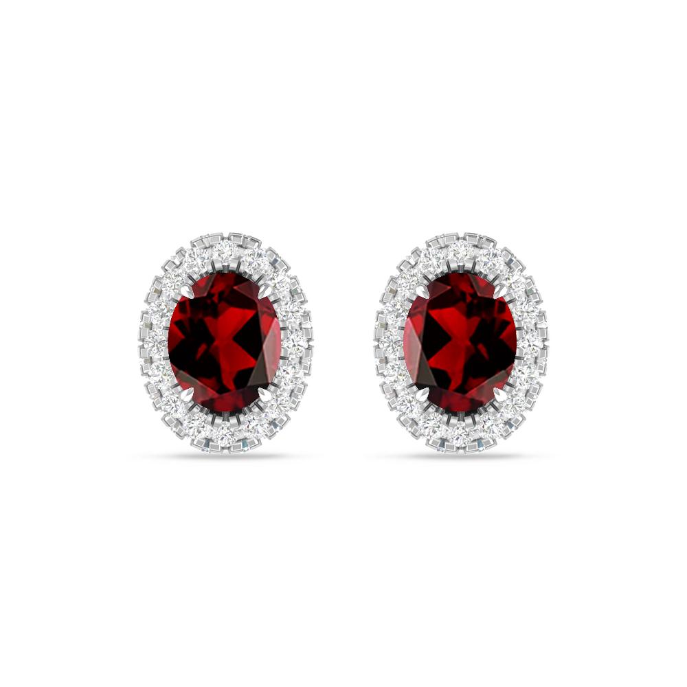 White Gold - Garnet