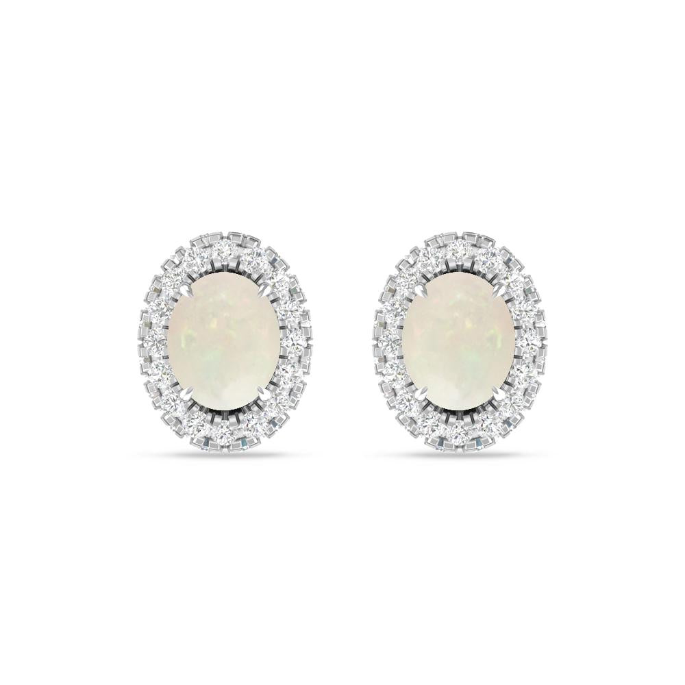 White Gold - Opal