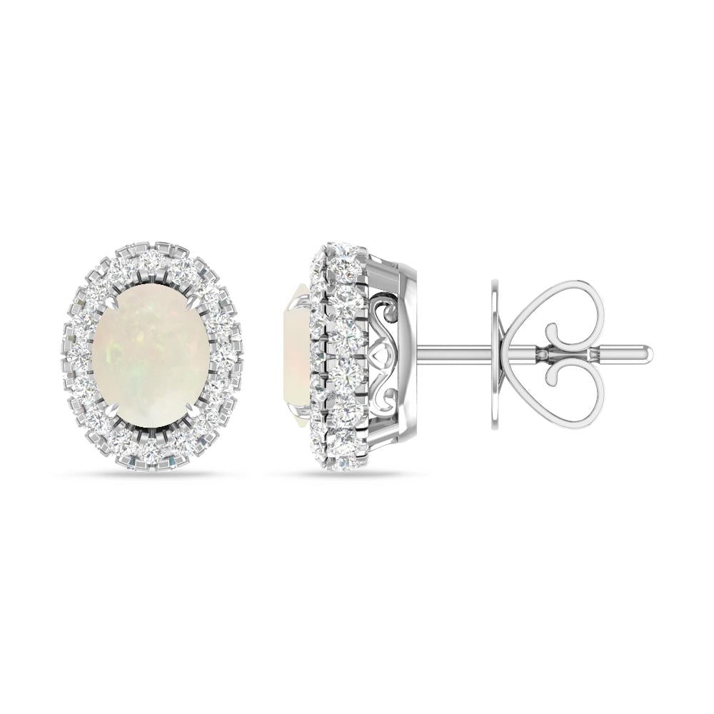 White Gold - Opal
