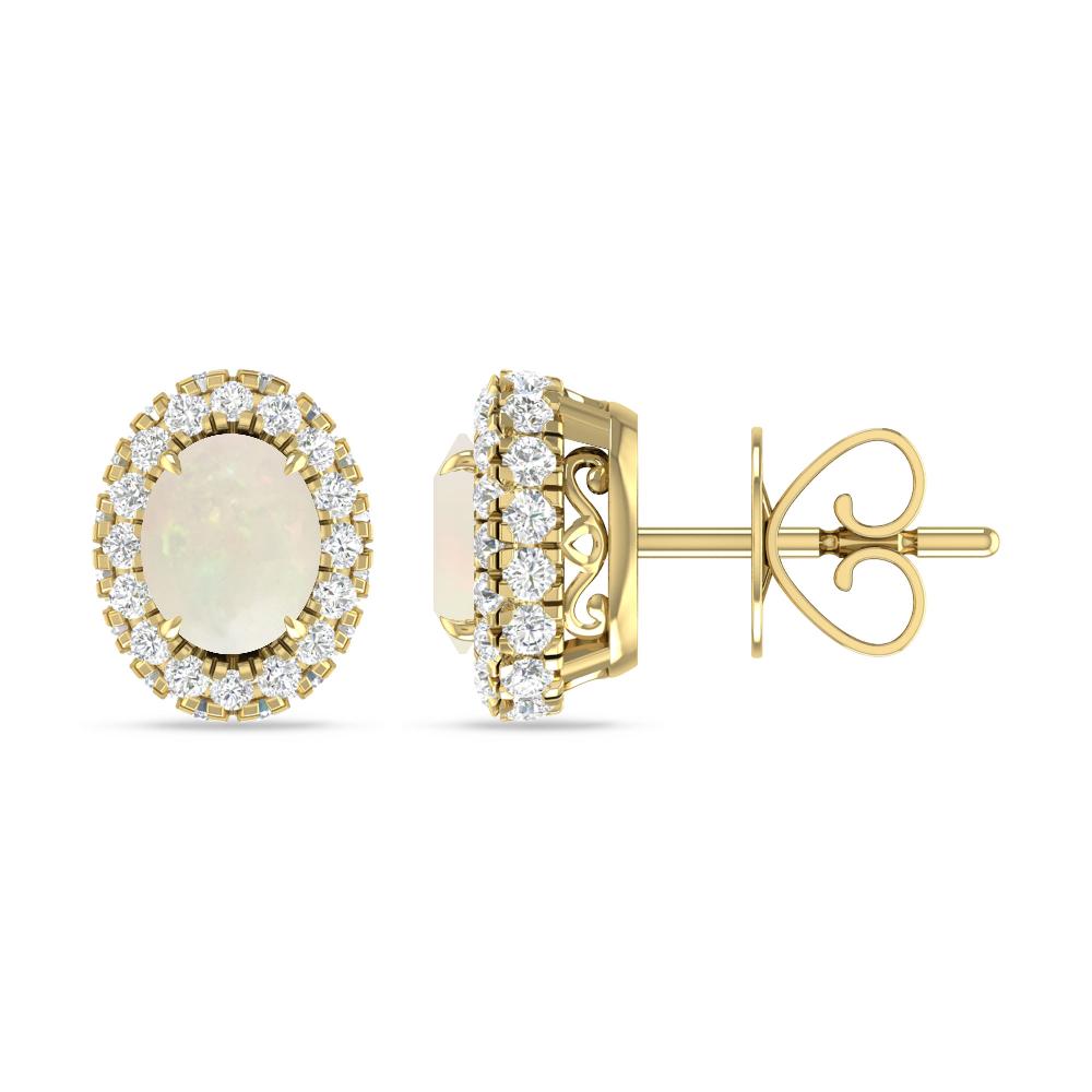 Yellow Gold - Opal