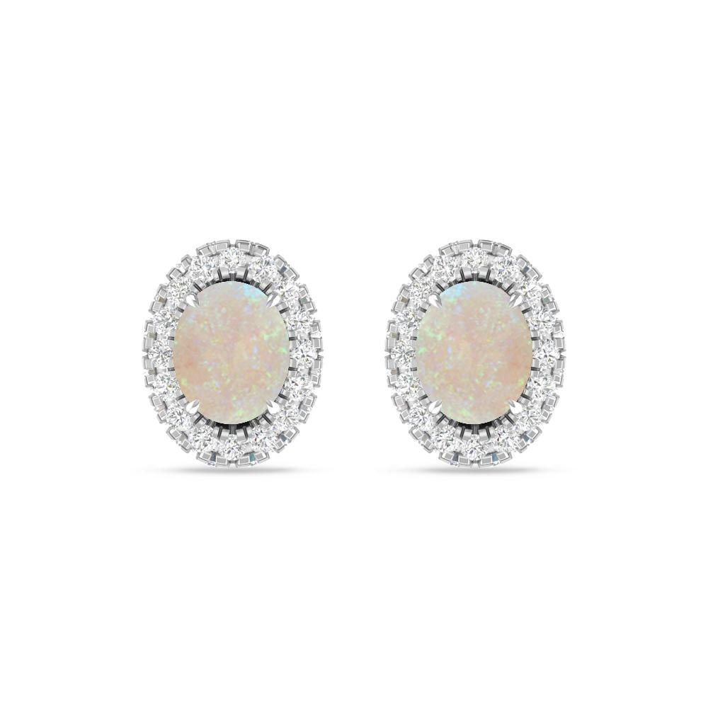 White Gold - Opal