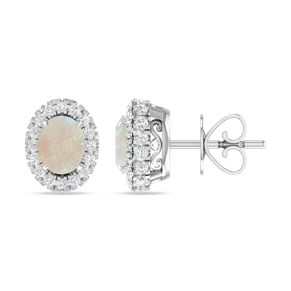 White Gold - Opal