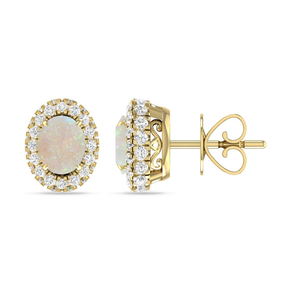Yellow Gold - Opal