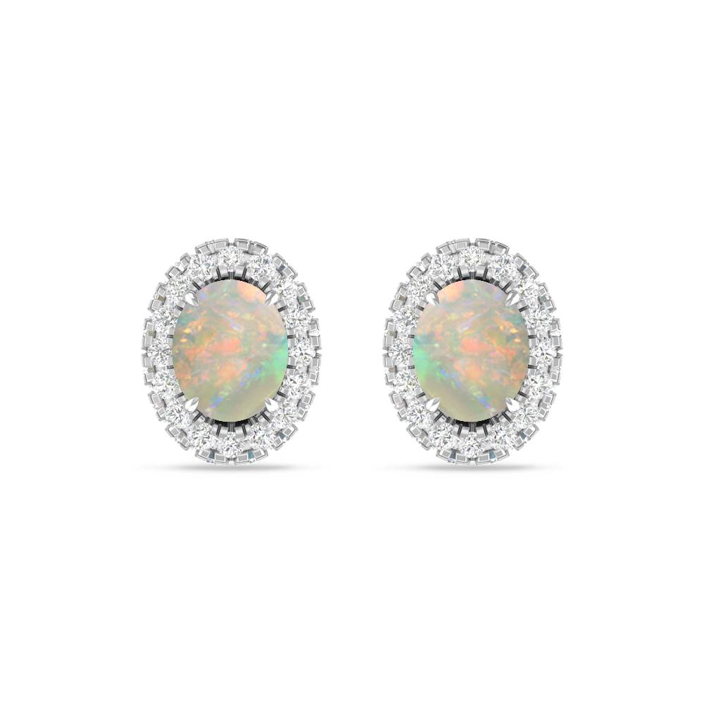 White Gold - Opal