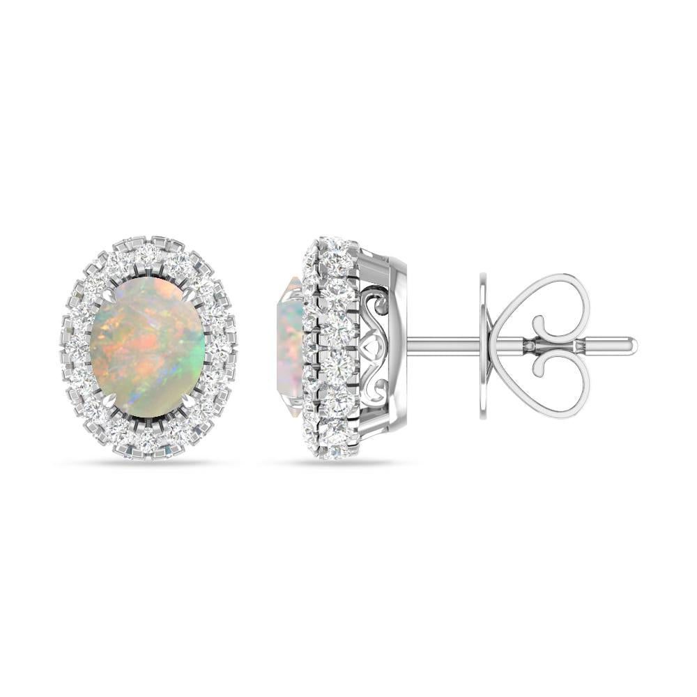 White Gold - Opal