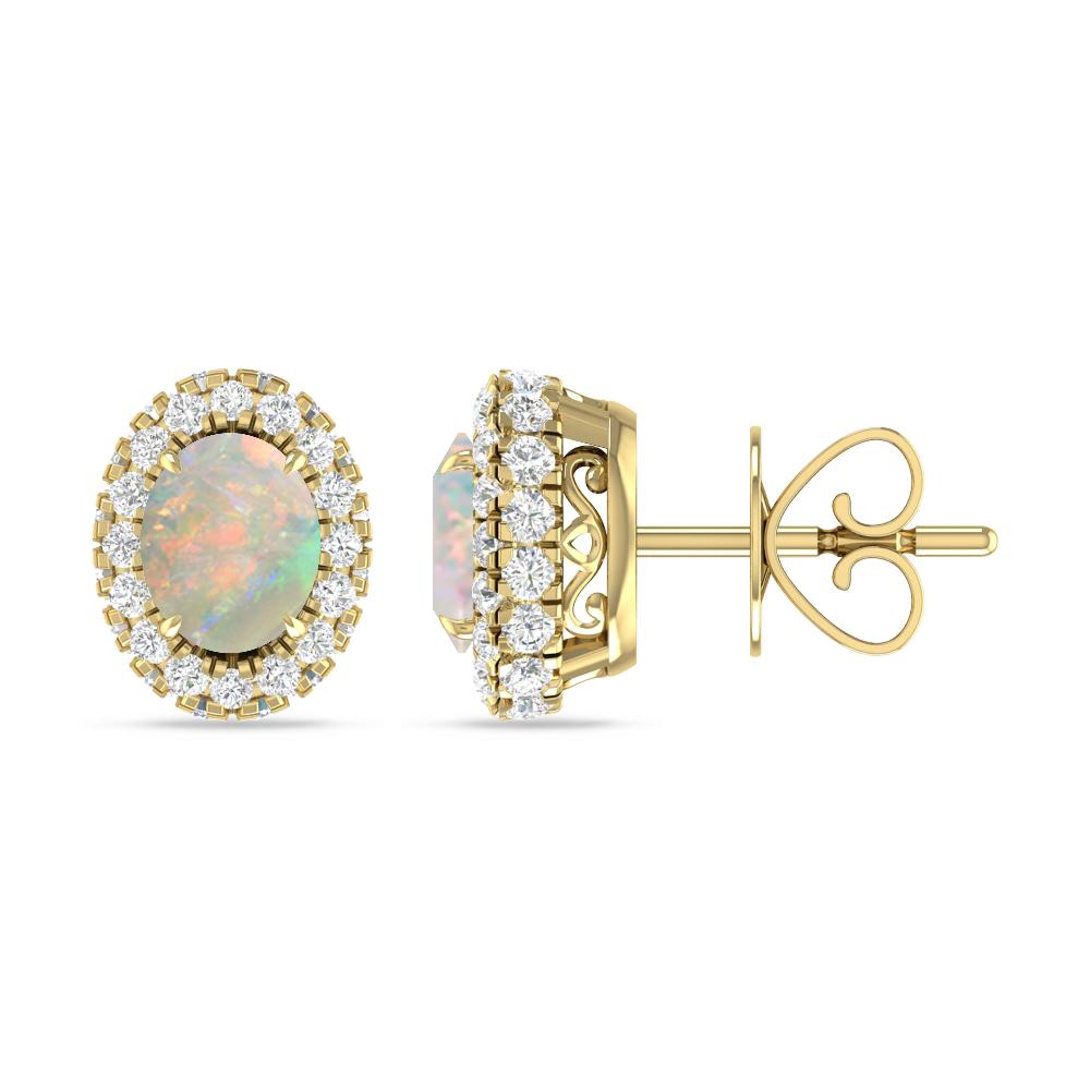Yellow Gold - Opal