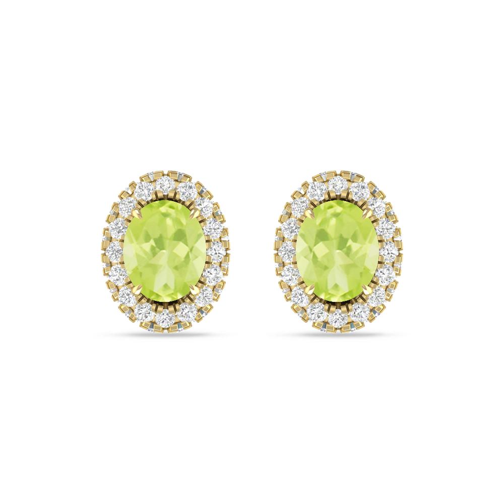 Yellow Gold - Peridot