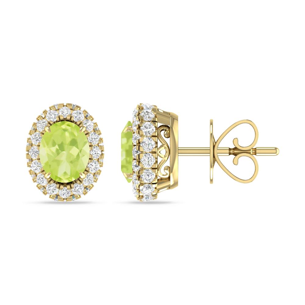 Yellow Gold - Peridot