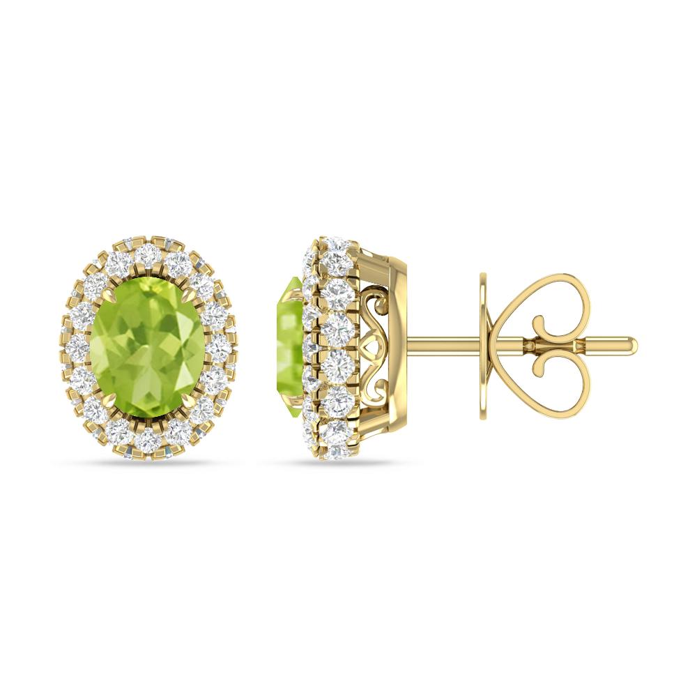 Yellow Gold - Peridot
