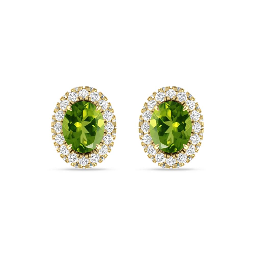 Yellow Gold - Peridot