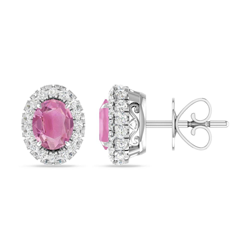 White Gold - Pink Tourmaline