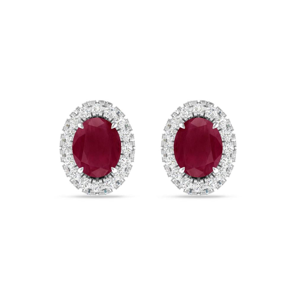 White Gold - Ruby