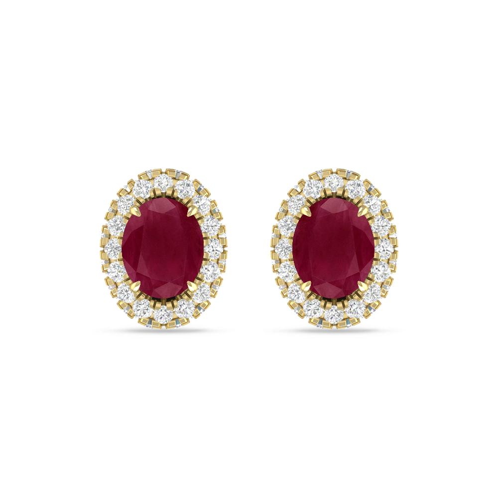 Yellow Gold - Ruby