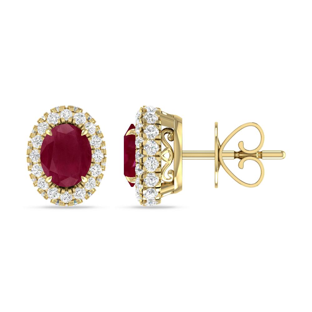 Yellow Gold - Ruby