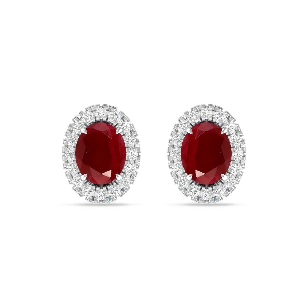 White Gold - Ruby