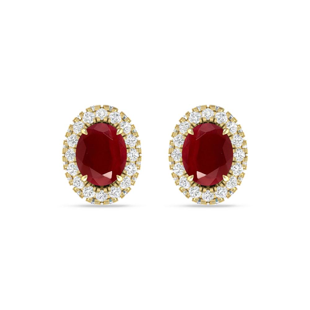 Yellow Gold - Ruby
