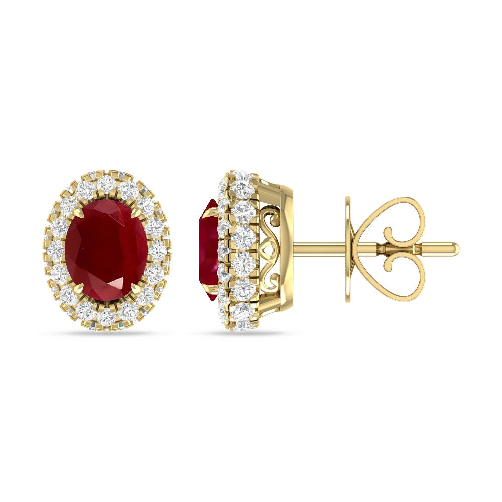 Yellow Gold - Ruby