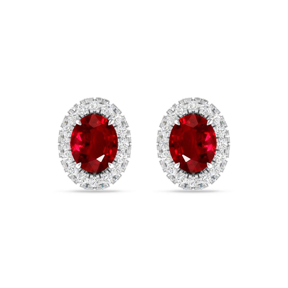 White Gold - Ruby