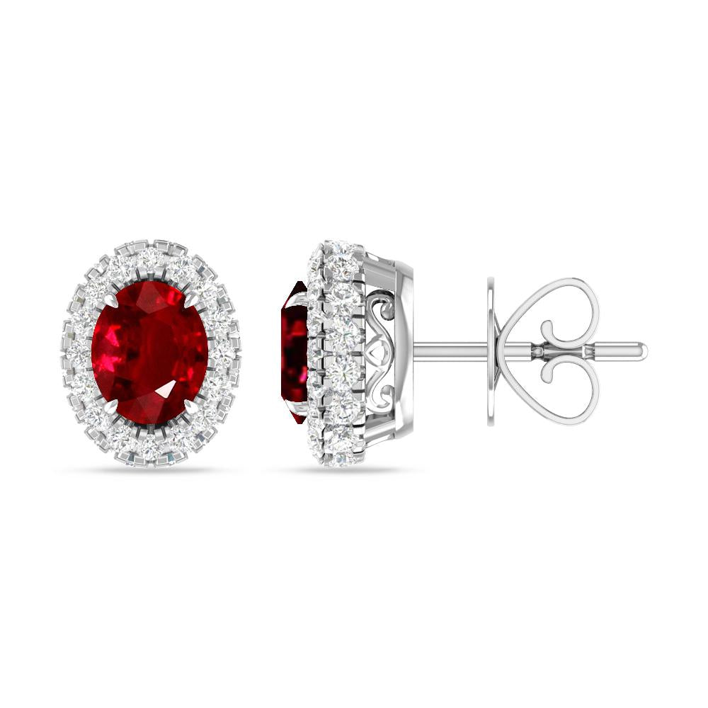 White Gold - Ruby