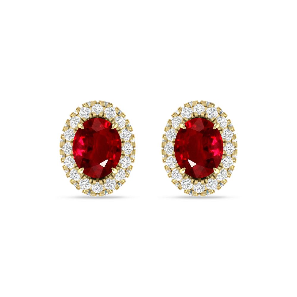 Yellow Gold - Ruby