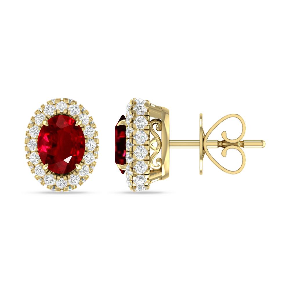 Yellow Gold - Ruby