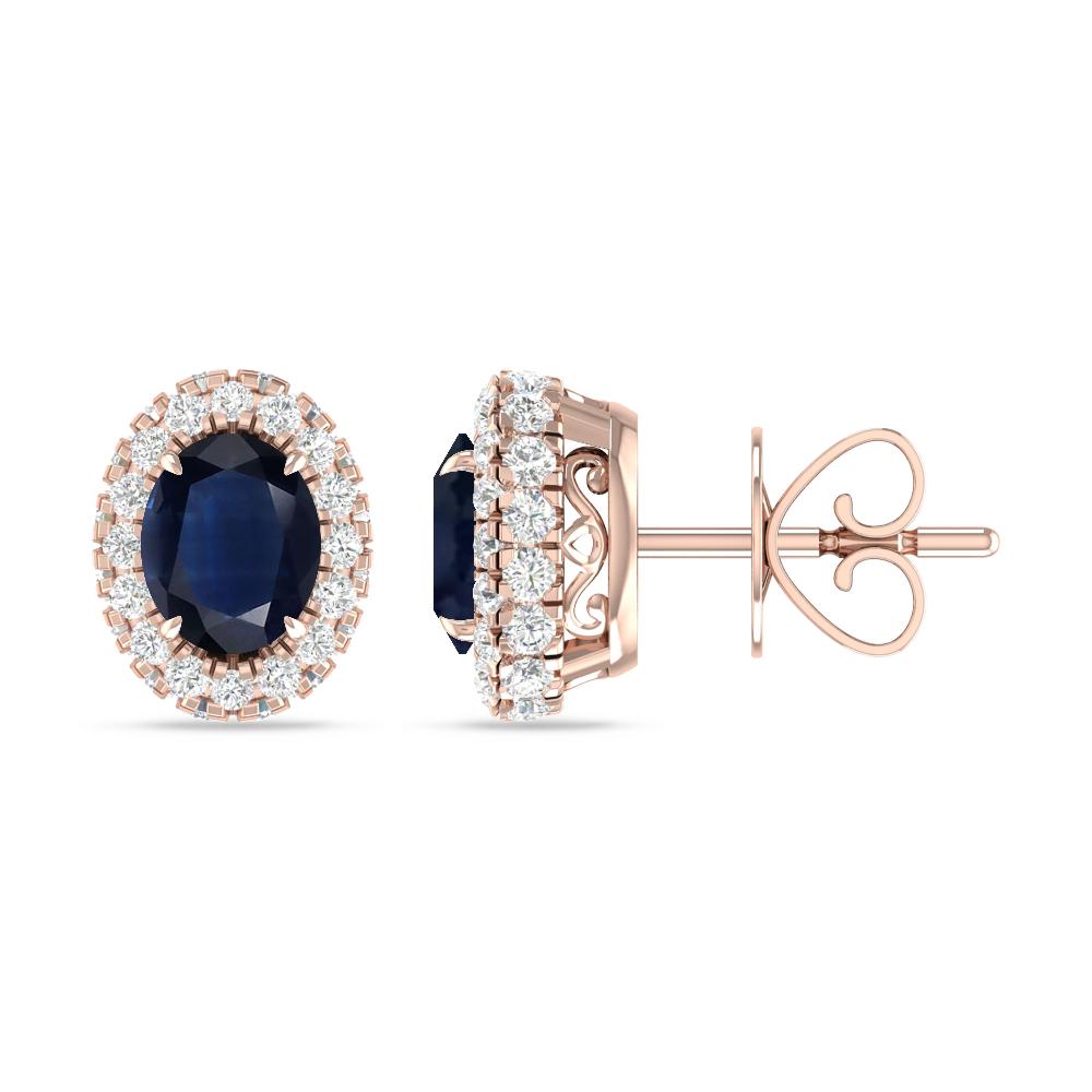 Rose Gold - Sapphire
