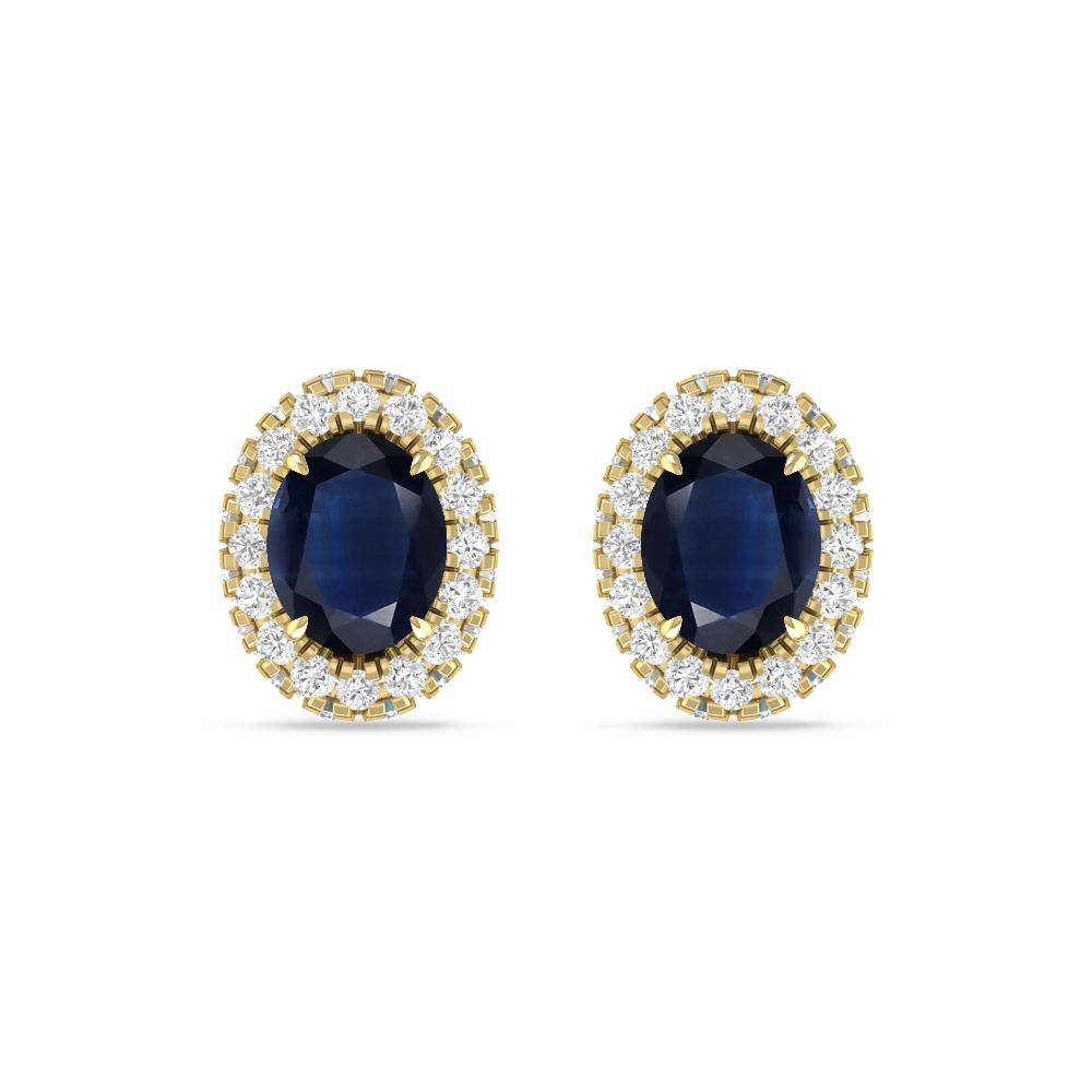 Yellow Gold - Sapphire