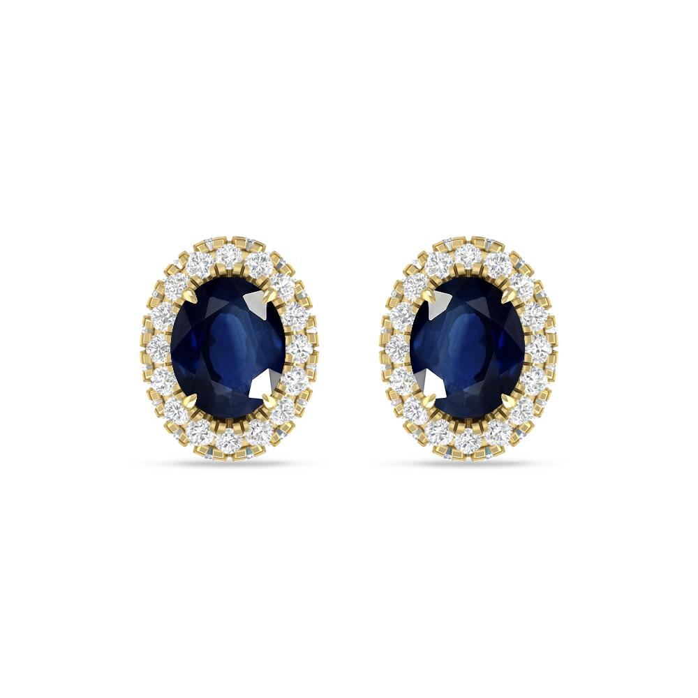Yellow Gold - Sapphire