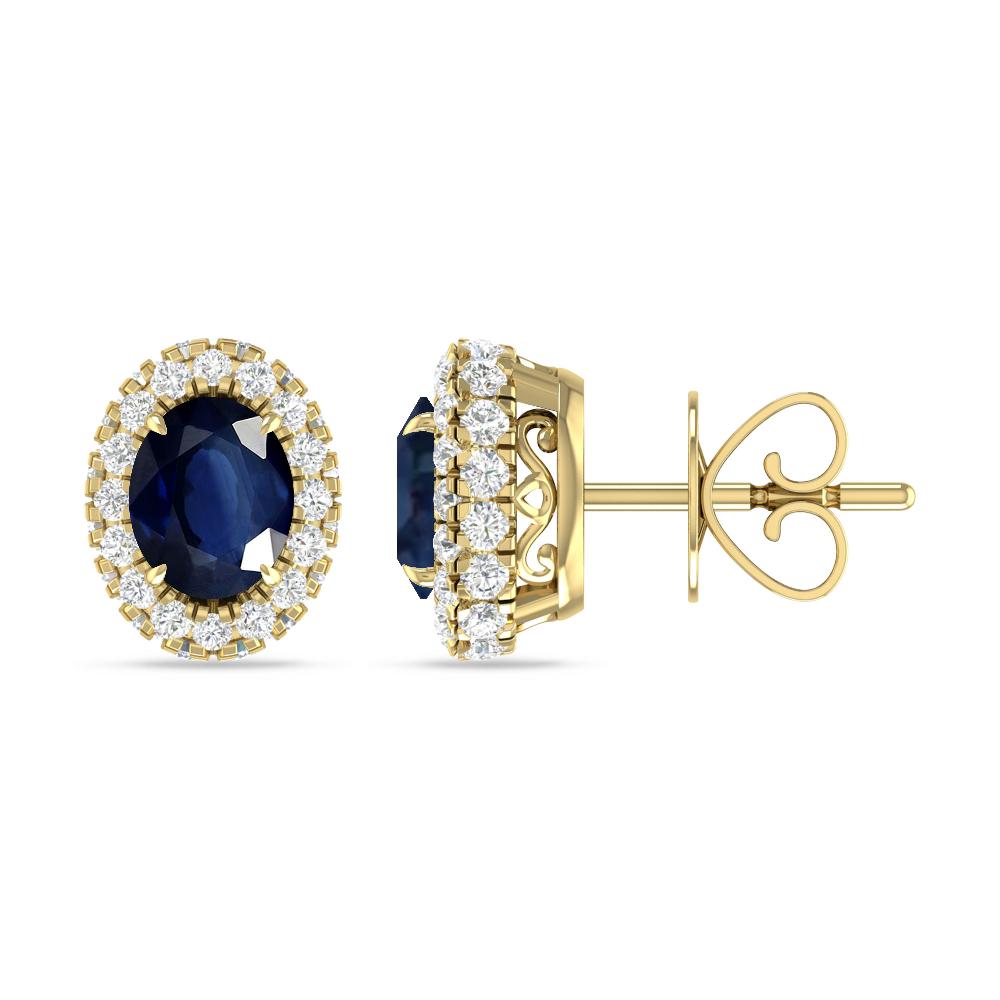 Yellow Gold - Sapphire