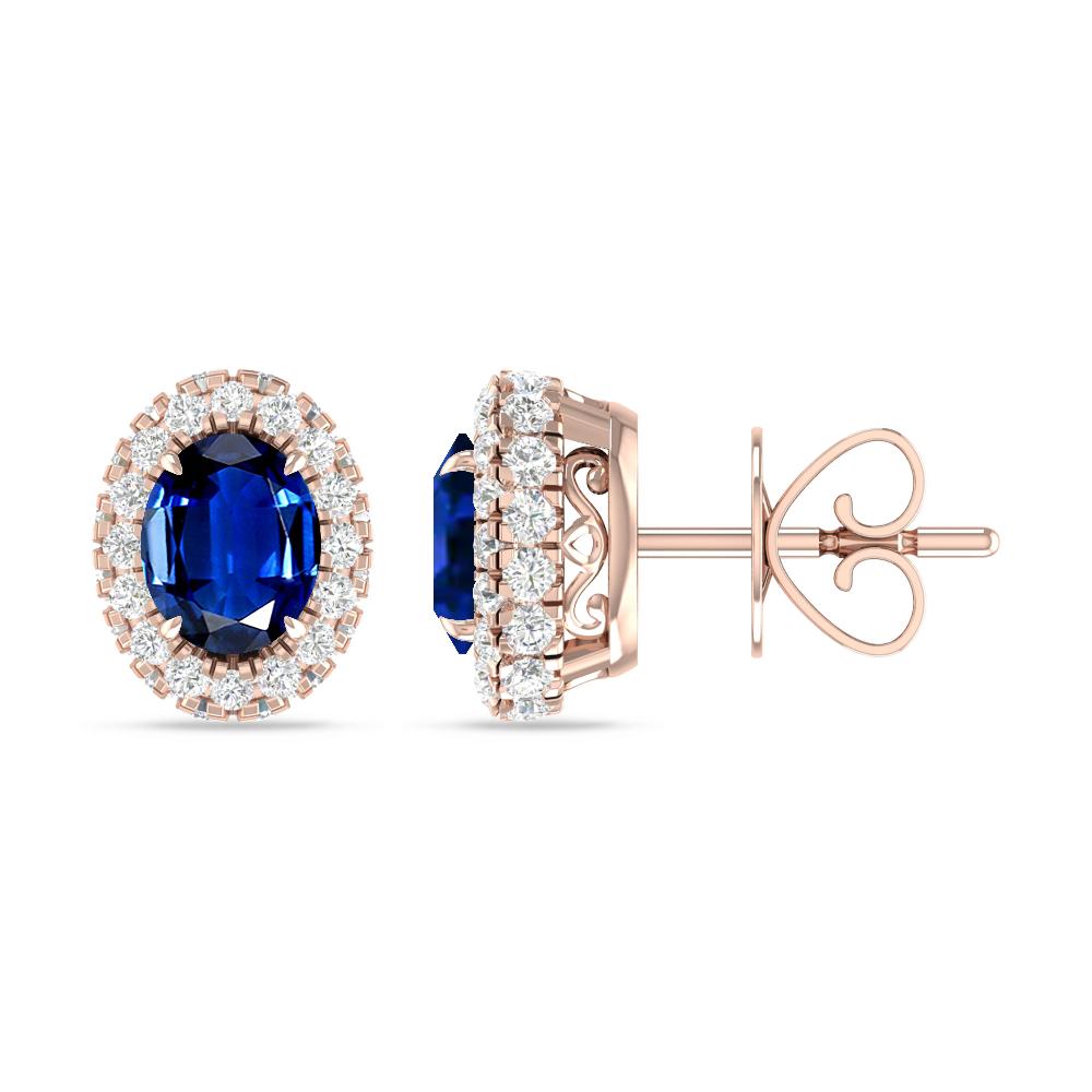 Rose Gold - Sapphire