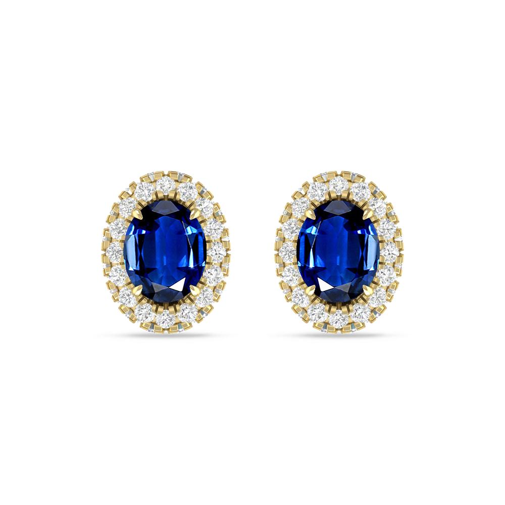 Yellow Gold - Sapphire
